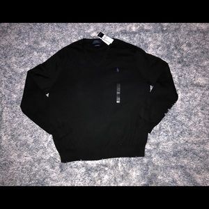Men’s Polo Ralph Lauren V-Neck Sweater Sweatshirt